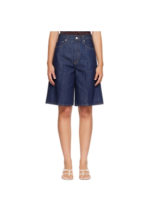 AGOLDE Navy Nolan Denim Shorts