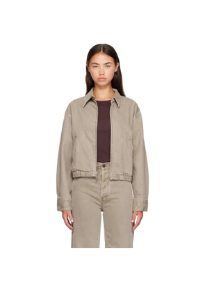 AGOLDE Beige Nile Jacket