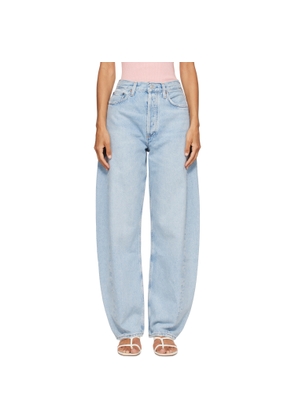AGOLDE Blue Luna High Rise Pieced Taper Jeans