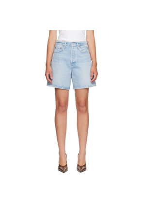 AGOLDE Blue Dame Denim Shorts