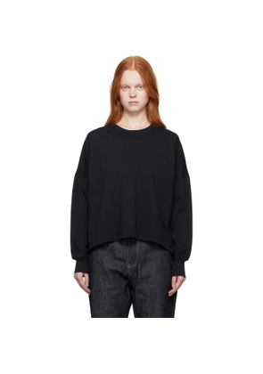 Studio Nicholson Black Loop Long Sleeve T-shirt
