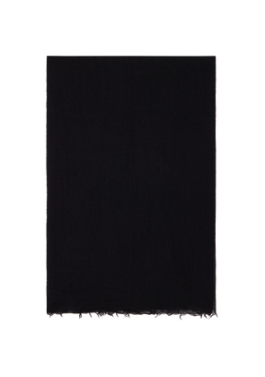 Rick Owens Black Tower Giglio Mega Scarf