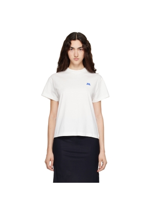 Jil Sander White Cotton Crew-Neck T-shirt