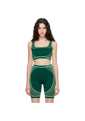 Casablanca Green Seamless Bralette