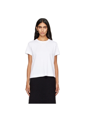 Givenchy White Logo Crewneck T-shirt