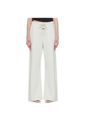 Fear of God ESSENTIALS Gray Raw Cut Lounge Fit Sweatpants