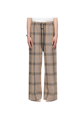 Fear of God ESSENTIALS Taupe Flannel Lounge Pants