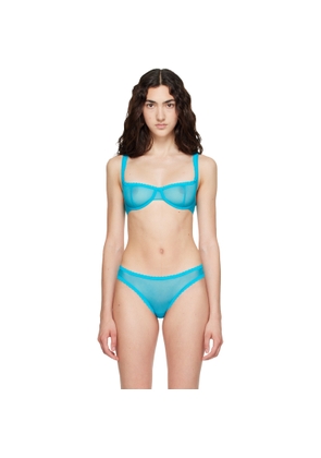 Fruity Booty Blue Moss Bra
