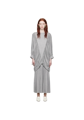 Nicklas Skovgaard Gray Dress#67 Maxi Dress