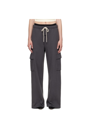 Fear of God ESSENTIALS Gray Cargo Relaxed Sweatpants
