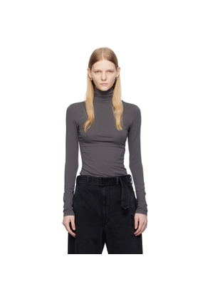 LEMAIRE SSENSE Exclusive Gray Turtleneck