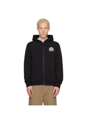 Moncler Black Zip Up Hoodie