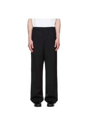 Helmut Lang Black Wardrobe Pull-On Trousers