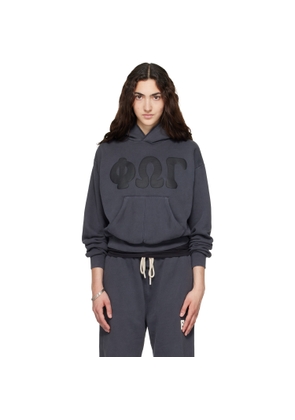 Fear of God ESSENTIALS Gray 90s Fleece Hoodie