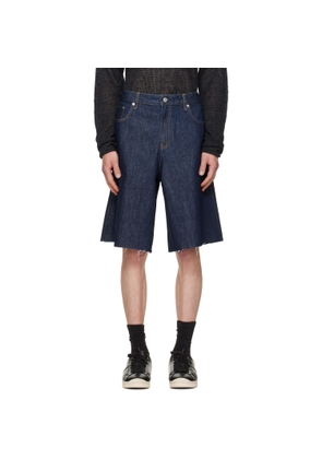 Helmut Lang Indigo Jean Denim Shorts