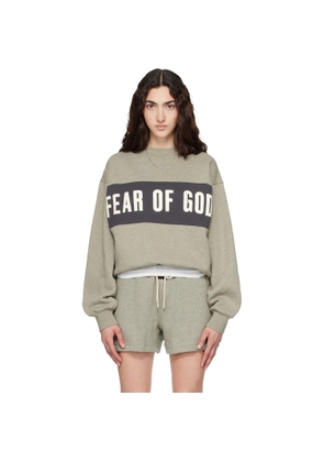 Fear of God ESSENTIALS Gray Classic Sweatshirt
