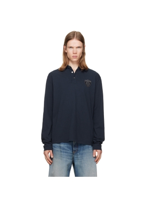 MM6 Maison Margiela Navy Cotton Polo