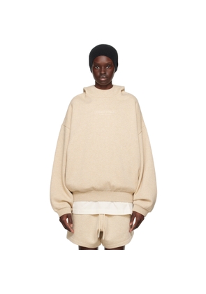 Fear of God ESSENTIALS Beige Bonded Hoodie
