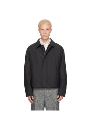 MM6 Maison Margiela Gray Insulated Cotton Wool Jacket