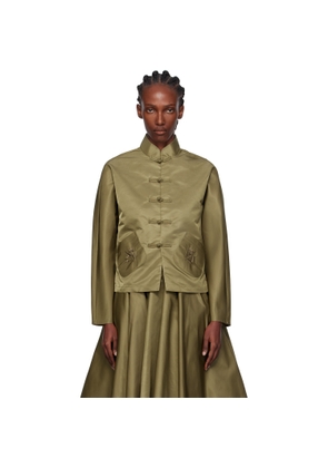 AO YES Khaki Tang Shirt Jacket