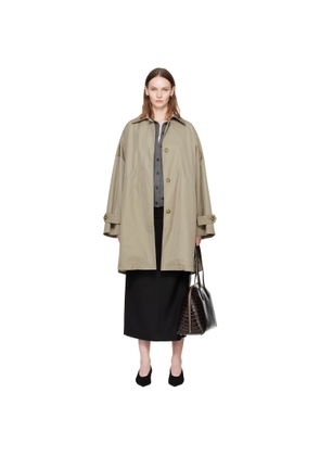 TOTEME Taupe Car Trench Coat