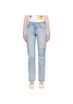 MM6 Maison Margiela Blue Pocket Jeans