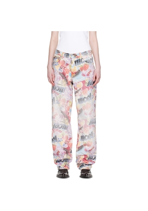 Martine Rose Multicolor 5-Pocket Relaxed Jeans