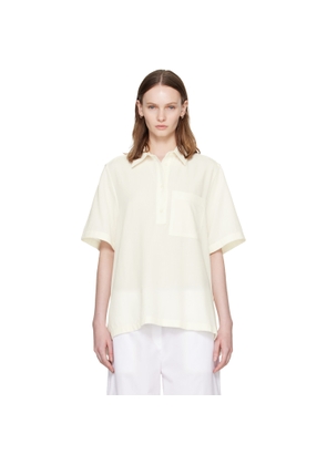 TOTEME Off-White Fluid Polo