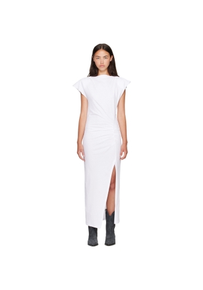 Isabel Marant White Nadela Midi Dress