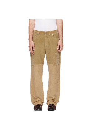 Wales Bonner Tan Sissoo Trousers