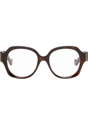 LOEWE Brown Anagram Glasses