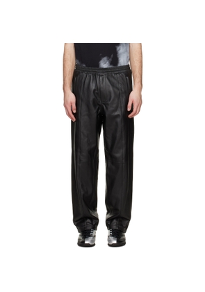 adidas Originals Black A-Type Firebird Leather Pants