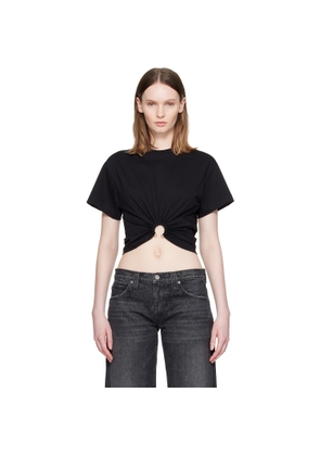 Rabanne Black Piercing T-shirt