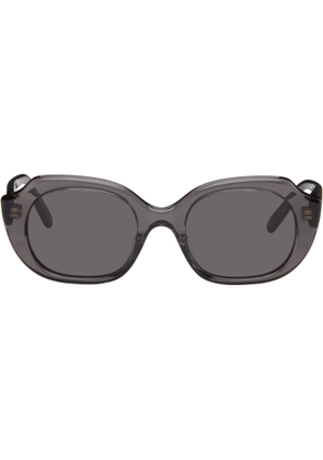 LOEWE Gray Slim Sunglasses