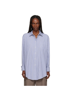 The Row White & Blue Ment Shirt
