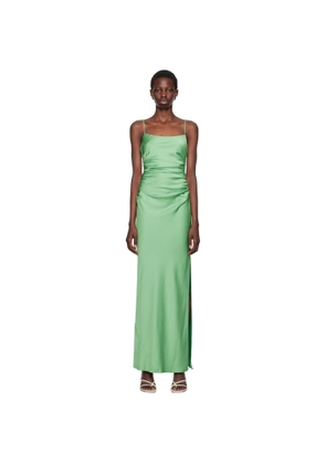 BEC + BRIDGE Green Emilia Scoop Neck Maxi Dress