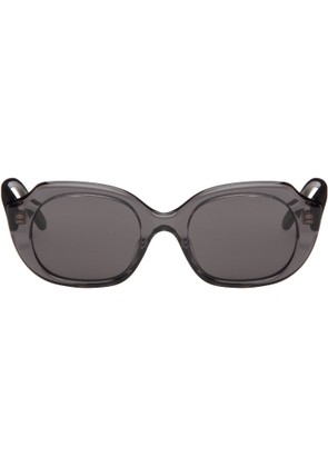 LOEWE Gray Slim Sunglasses