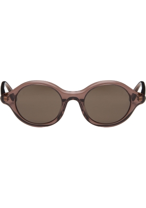 LOEWE Brown Epsilon Slim Sunglasses