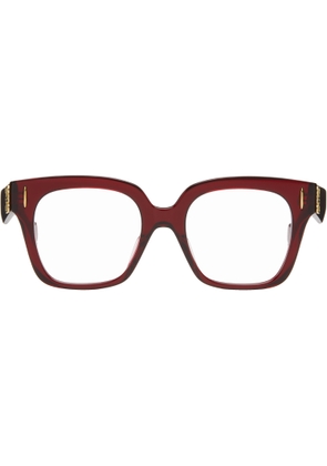 LOEWE Red Anagram Glasses