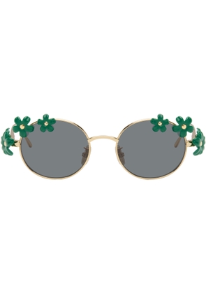 LOEWE Gold Daisy Field Sunglasses