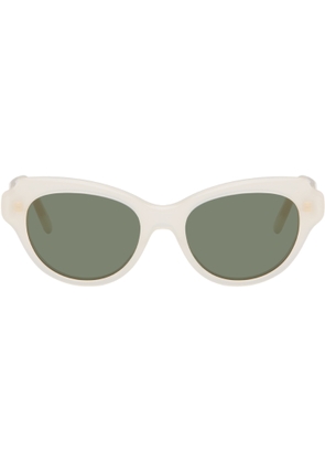LOEWE White Swan Slim Sunglasses