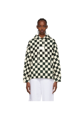 MM6 Maison Margiela Beige Cotton Hoodie