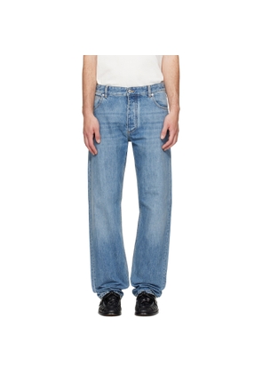 Bottega Veneta Blue Faded Jeans