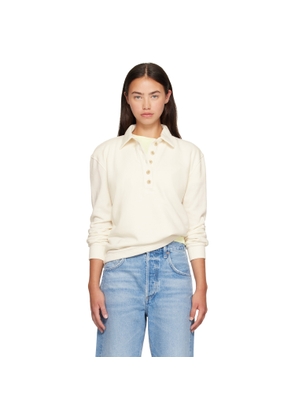 Citizens of Humanity Off-White Vintage Polo