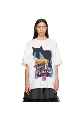 We11done White Printed T-Shirt