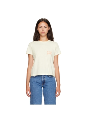 ANINE BING Off-White Shelley Surfer T-shirt