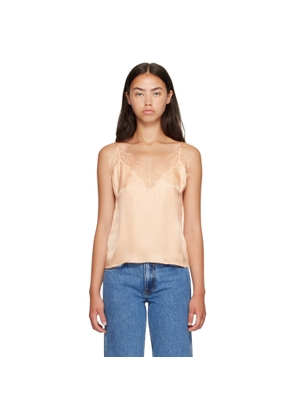 ANINE BING Pink Mael Camisole