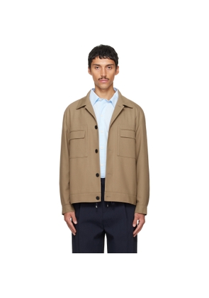 Hugo Beige Slim-Fit Jacket