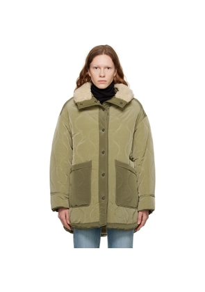 Blossom Reversible Khaki Dean Coat