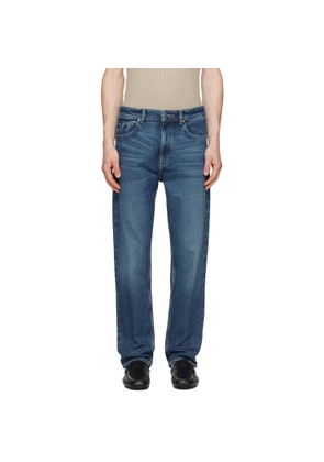 BOSS Blue Faded Stretch Jeans